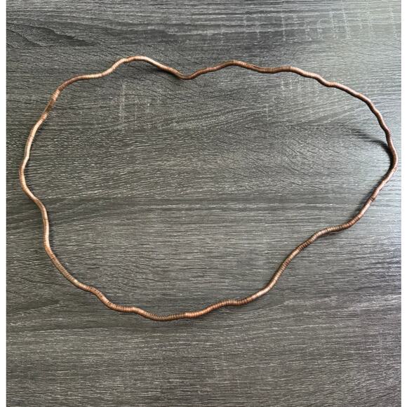 Lot Of VTG Neck Cuff Choker‎ Necklaces Brass Gold And Silver Toned - Picture 3 of 6